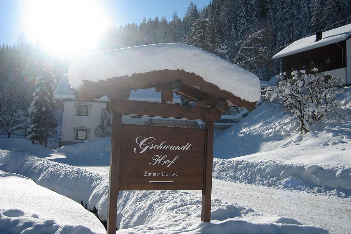 Apart Gschwandthof Sankt Leonhard im Pitztal Exterior photo